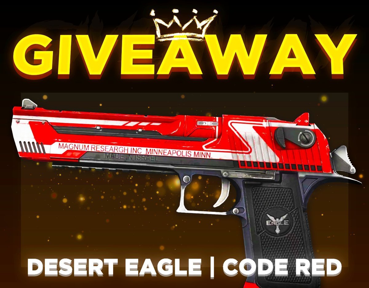 RewardifyGG's tweet photo. 💸 Desert Eagle | Code Red [$40] 💸
💎 CSGO/CS2 Skin Giveaway 💎

⏩ Follow @RewardifyGG
🔁 Retweet
⬇️ Like + Subscribe ⬇️
https://t.co/E3uVJ6MKHg
❗️ Watch the entire video to the end ❗️

🔜 Winner will be picked in a few days! GL! https://t.co/77vER0k28v