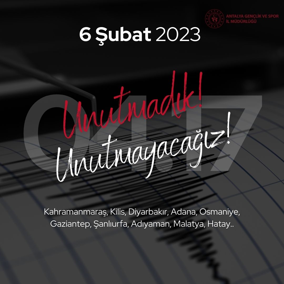 Unutmadık. Unutmayacağız.

İki yıl önce yaşanan büyük felaketin yıl dönümünde, yaşamını yitiren vatandaşlarımıza Allah’tan rahmet, ailelerine ve yakınlarına sabır diliyoruz.

#6Subat2023