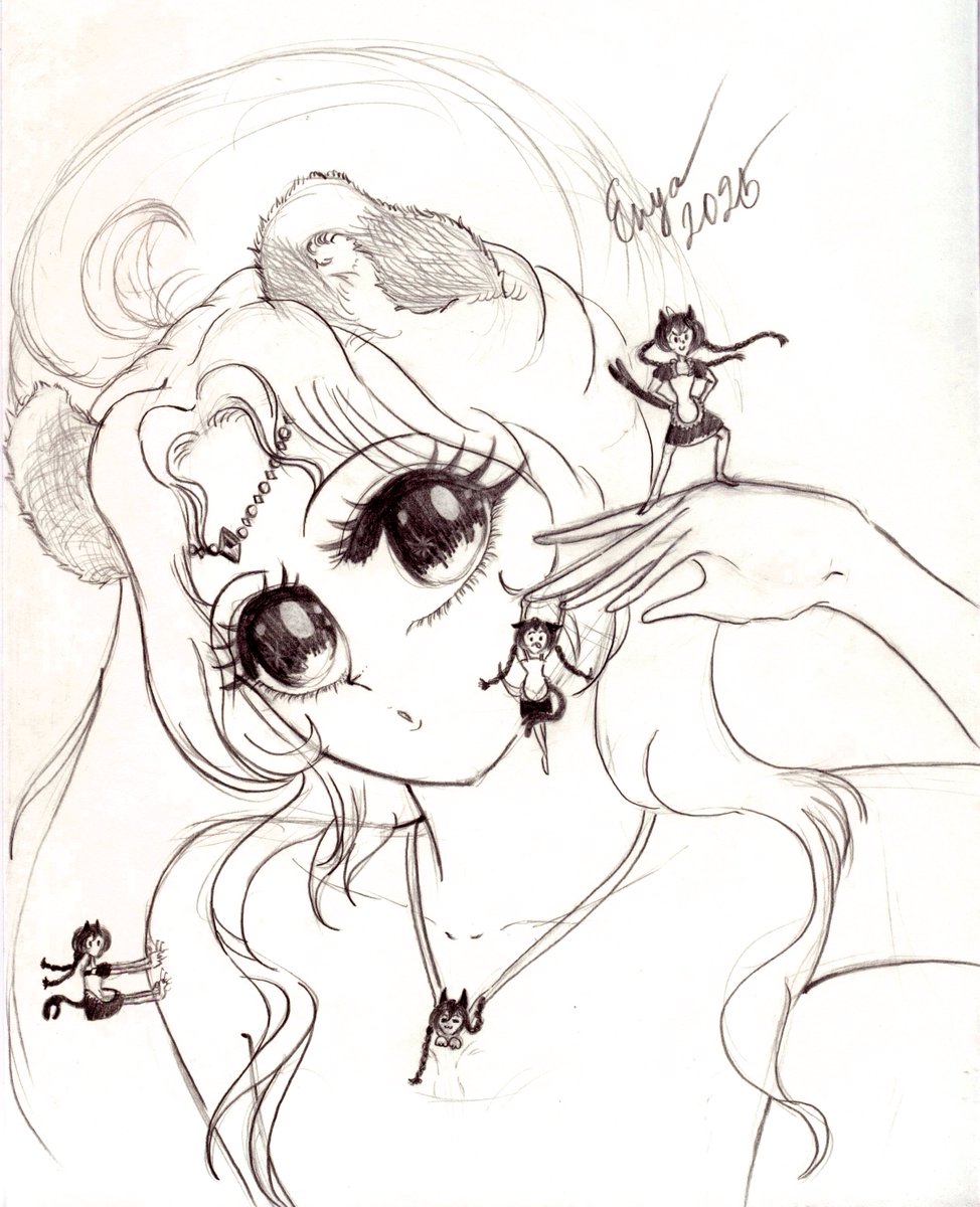 Enya70s's tweet photo. One #nekomata , two nekomata, three...... https://t.co/wwSjHVA7Xr
