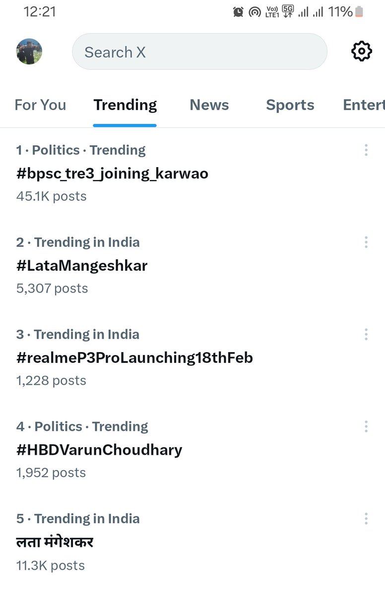 #bpsc_tre3_joining_karwao

Trending on top 👆