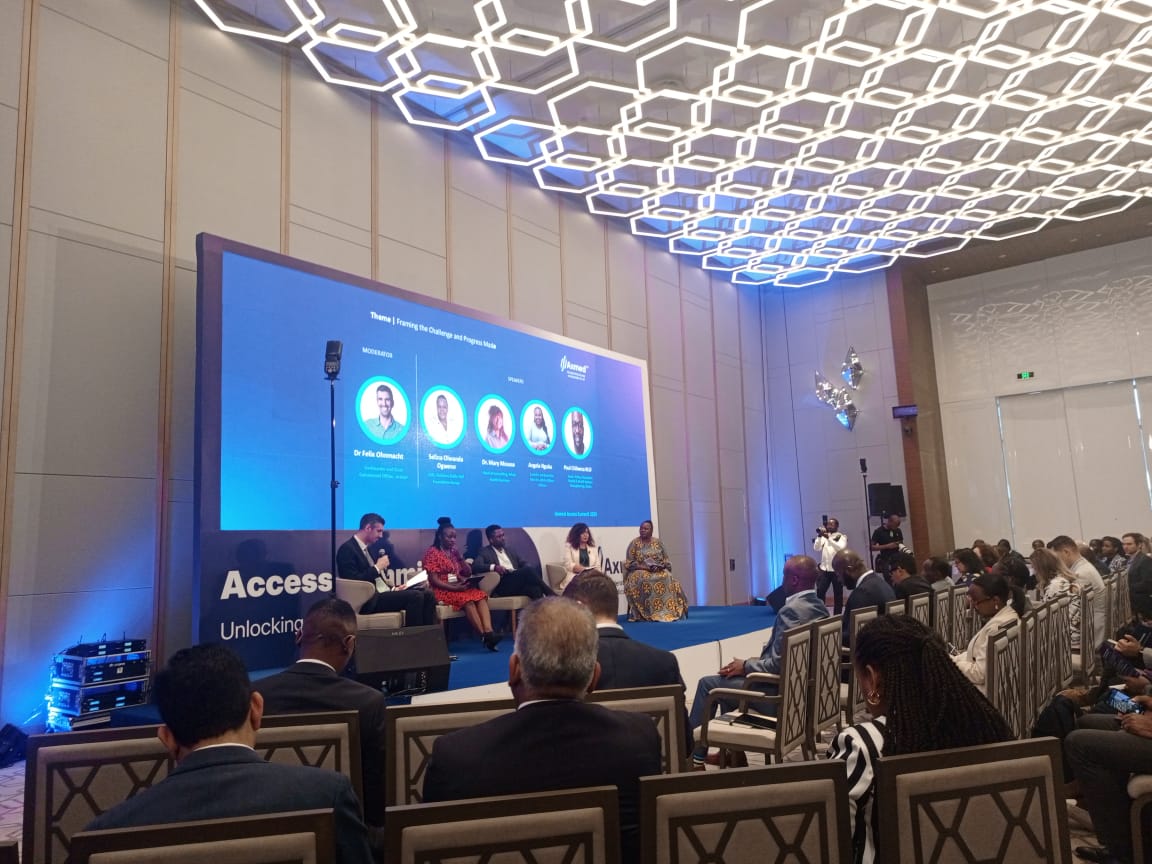 WRA_K's tweet photo. Our ED @angienguku is speaking at the @AxmedRx  Summit!

Under the theme "Unlocking Access, Transforming Lives," this summit brings together global leaders, changemakers, and innovators to tackle barriers to healthcare and find real solutions.
#AxmedAccessSummit #UnlockingAccess https://t.co/7d9Mayqv7g