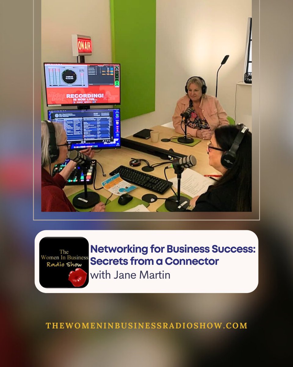 Join Sian &amp; #networking expert Jane Martin as they break down the power of networking for your business. 💼💡They are joined with co-host, Michelle. #womeninbusiness 

Love it or hate it, this episode will change how you network! 🎧 Listen now, tinyurl.com/yc44te9d