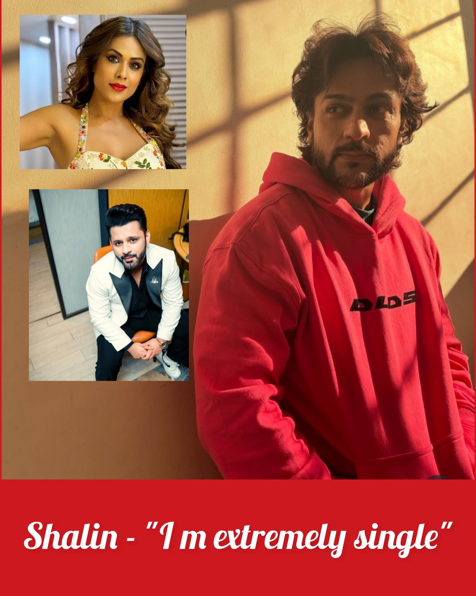 cinespeaks1's tweet photo. Nia Sharma aur Rahul Vaidya se Live Chat ke time Shalin Bhanot ne bataya ki "I am extremely single"

#shalinbhanot #RahulVaidya #NiaSharma https://t.co/YUxpOBQxIE