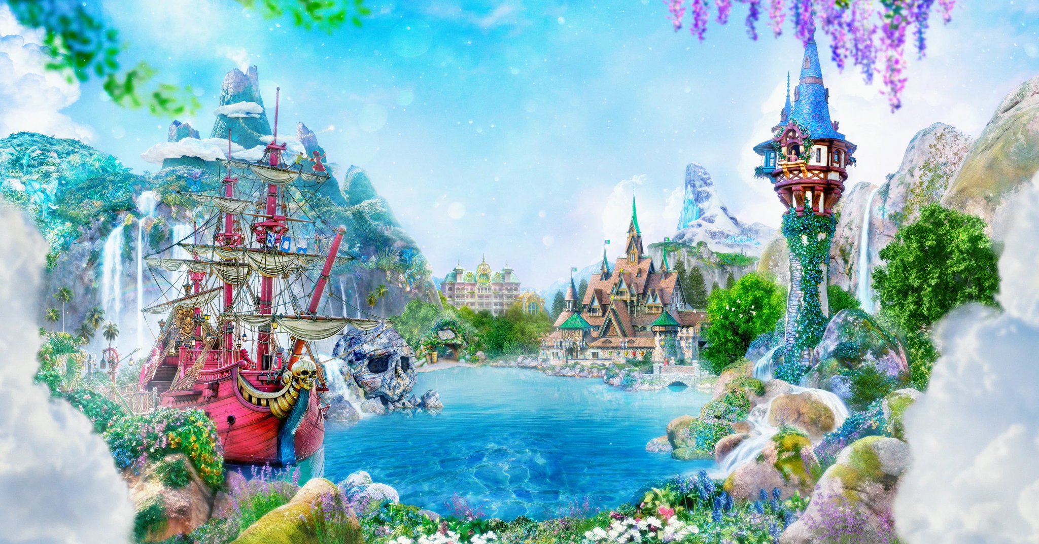 ファンタジースプリングス 東京ディズ二ーリゾート エルサドレス 130 GjFgx6rbIAYTFqS.jpg:large