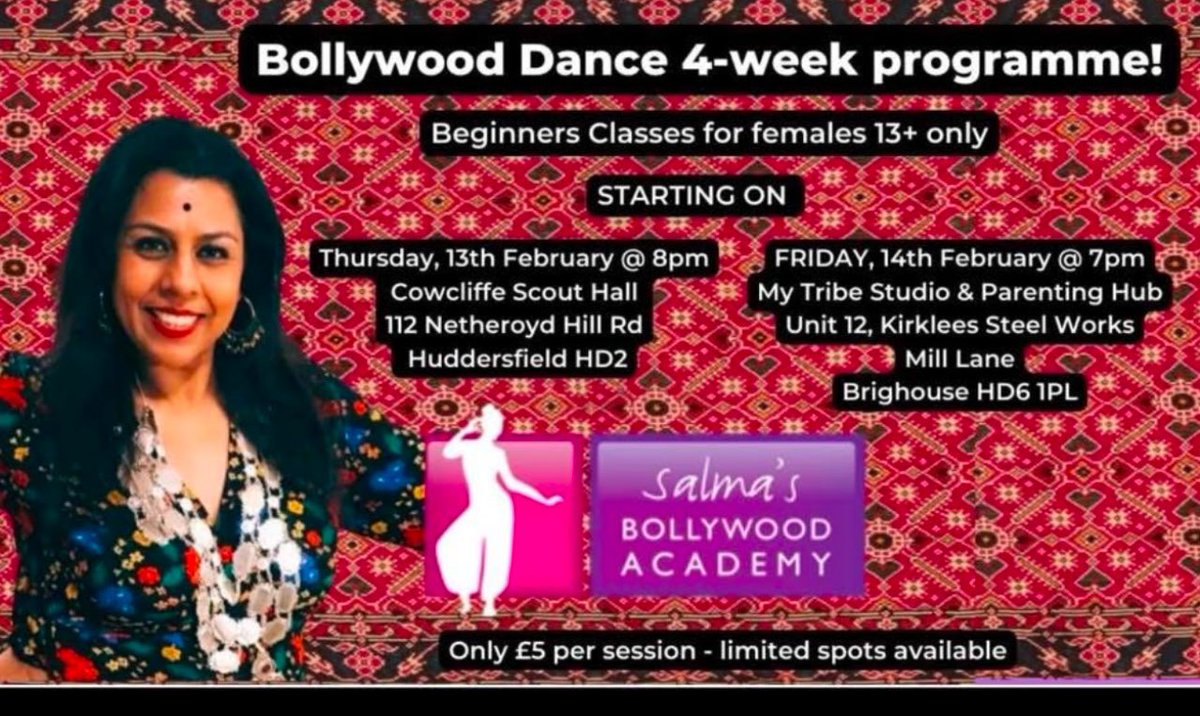 Join #SalmasBollywoodAcademy see below for details 💃💃💃💃💃