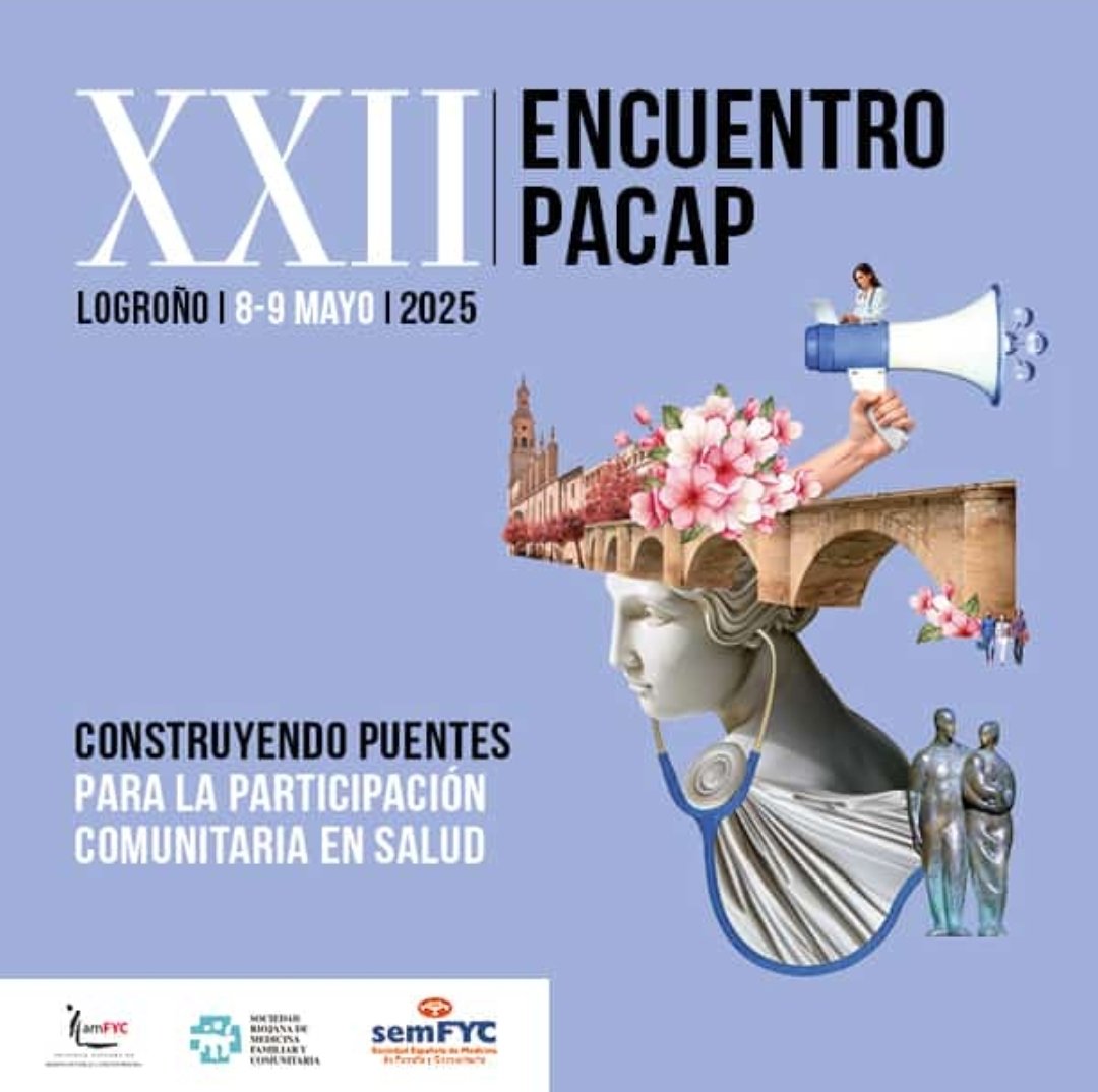 📢¡Vuelve el Encuentro PACAP, el congreso de Salud Comunitaria de <a href="/semfyc/">semFYC</a>! 

⚠️ No olvides inscribirte y mandar tu comunicación antes de que se te pase el plazo!

Aquí tienes un adelanto del programa:
encuentropacap.semfyc.es/programa

Nos vemos en Logroño el 8 y 9 de mayo 🫶🏽