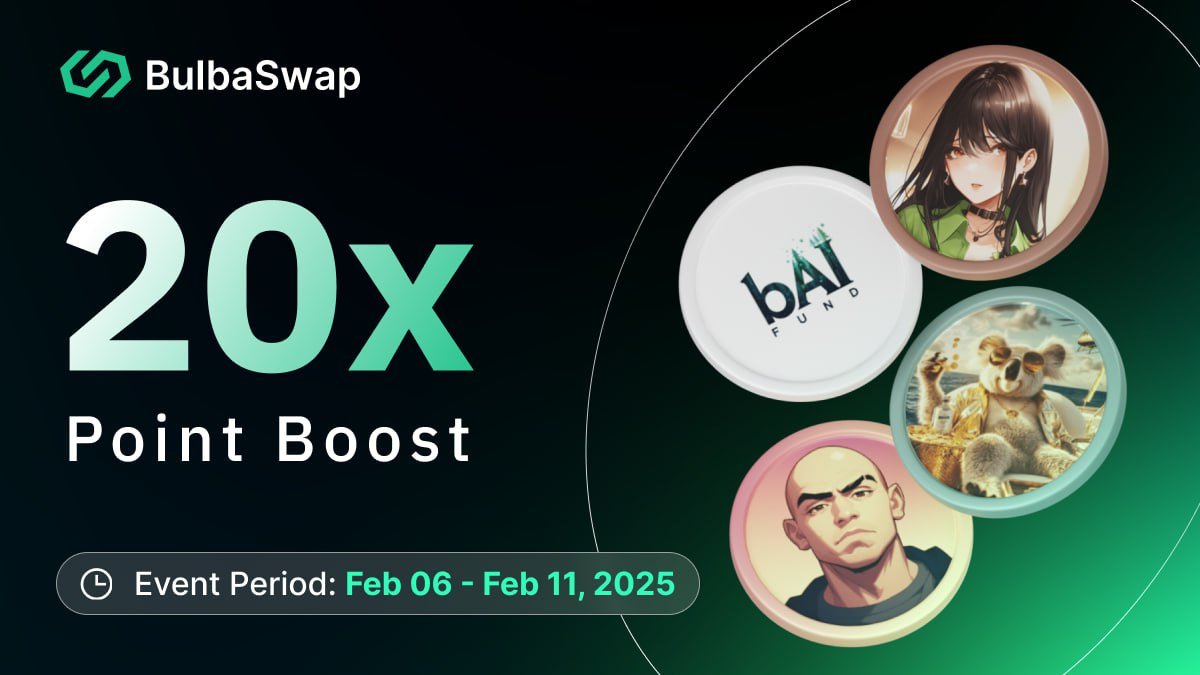 🚨 Major Boost for Meme Events! 🚨

We're leveling 🆙🆙🆙 your rewards! 

Here’s the deal: 🔥 20X Credit Points for $MPH, $BAI, $IKKYU, and $Cecilia LP and trading pairs over the next 5 days!

⚡️ Earn 20X Credit Points and Morph Points while trading or adding liquidity.
⏳ Event