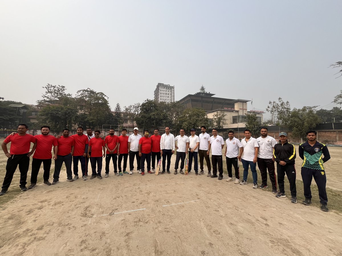DrNumal's tweet photo. Bouncers, yorkers & a lot of friendly sledging—Media XI fought hard, but MLA XI lifted the trophy! Honoured to be Man of the Match!
@himantabiswa @GorlosaNandita @PMOIndia @CMOfficeAssam @AssamAssembly
#GameSpirit https://t.co/uIENsP8TXD