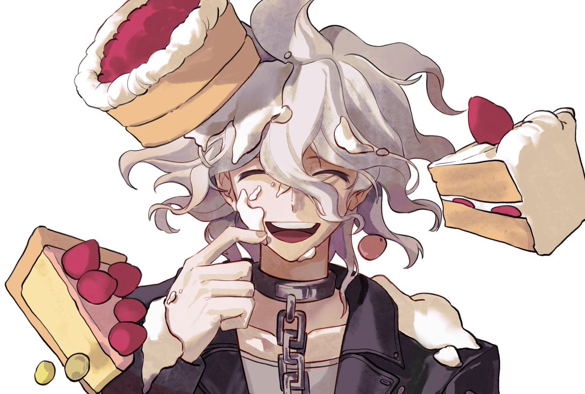 coughsyruper's tweet photo. #狛枝凪斗  🍰 https://t.co/Ih2eqEfNbj