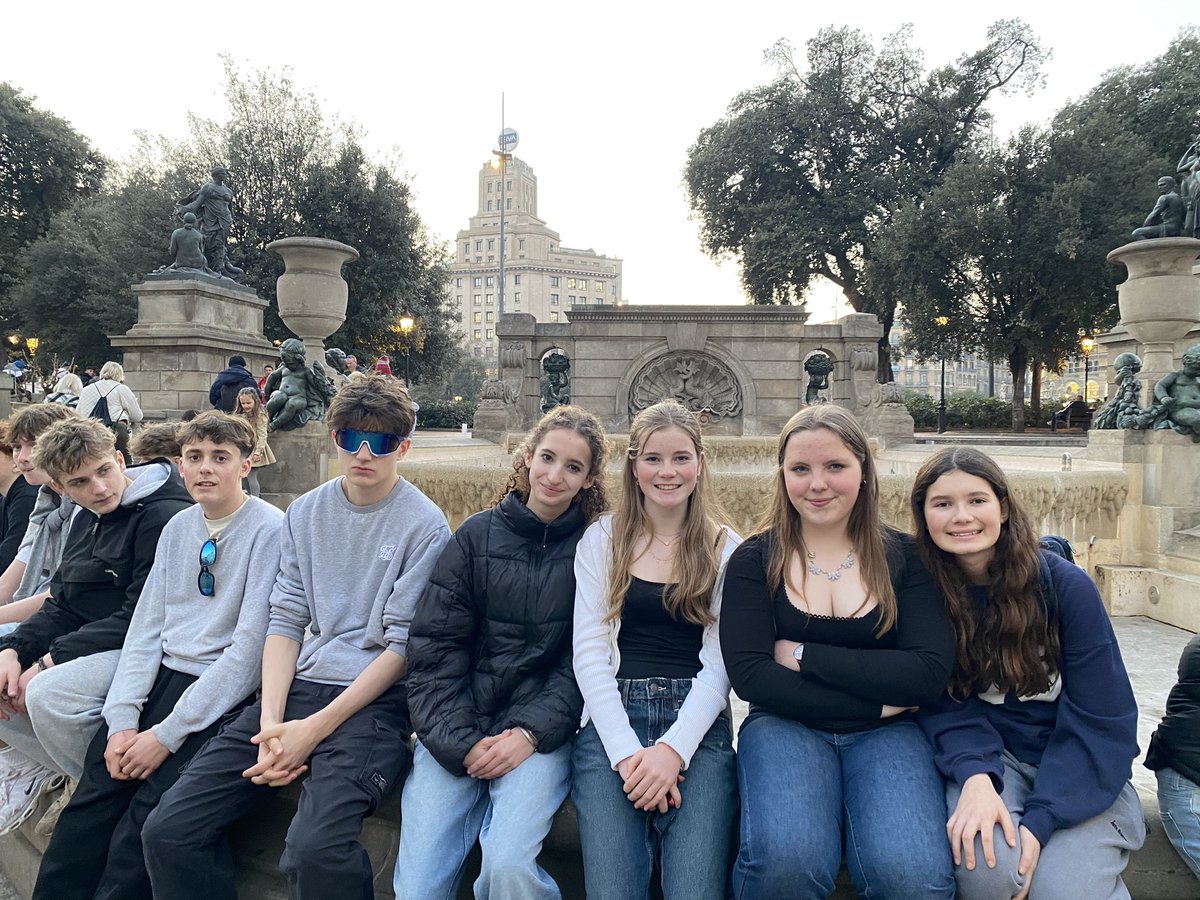 <a href="/StGeorgesMFL/">St George's MFL</a> in #Barcelona!