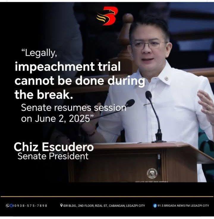 manayleila's tweet photo. "...trial by the Senate shall forthwith proceed." (Sec. 3, par. 4, Art. XI, 1987 Constitution)

"Forthwith" - adverb - definition: (especially in official use) immediately; at once; without delay. 

Not 4 months later.