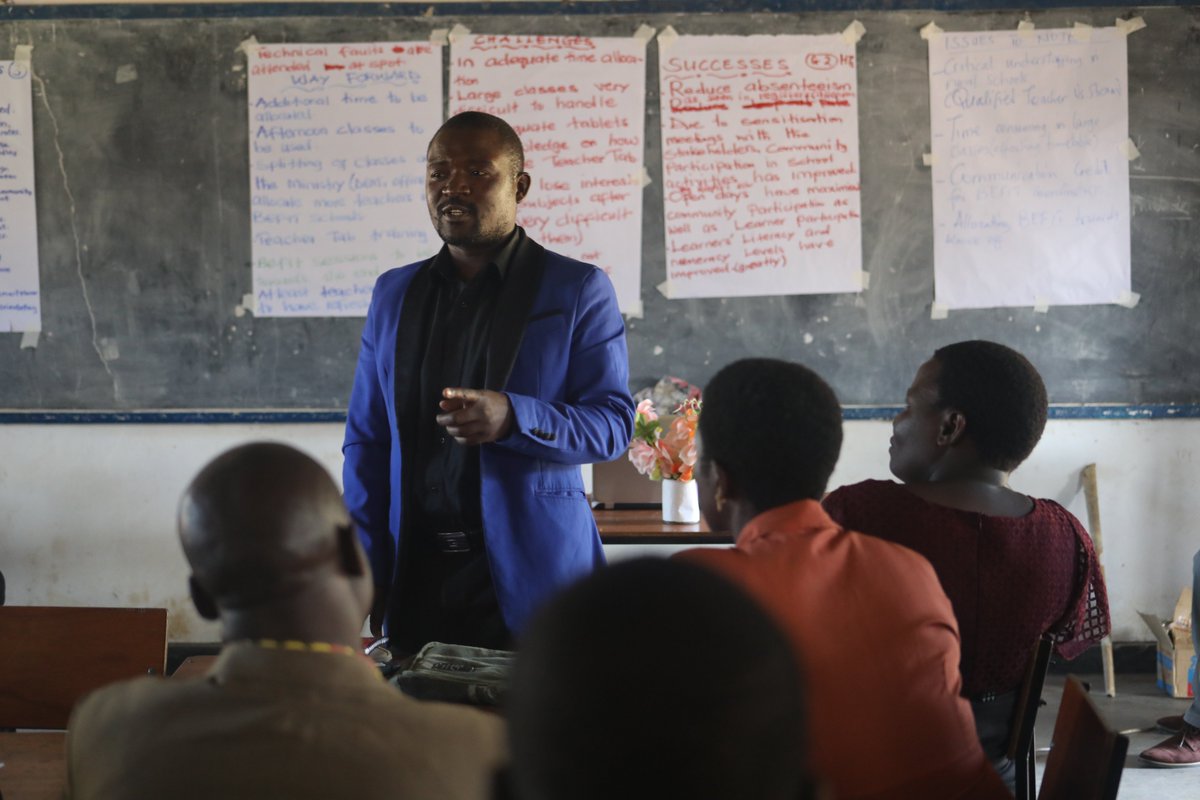 yoneco3's tweet image. Exciting News! Communities around Betere Primary School in Rumphi have taken a critical step to ensure that educational technology equipment and gadgets for leaners under the #BEFIT Programme are protected 24/7 by employing security guards
#EdTech | #TabletLearning | #ICT4D