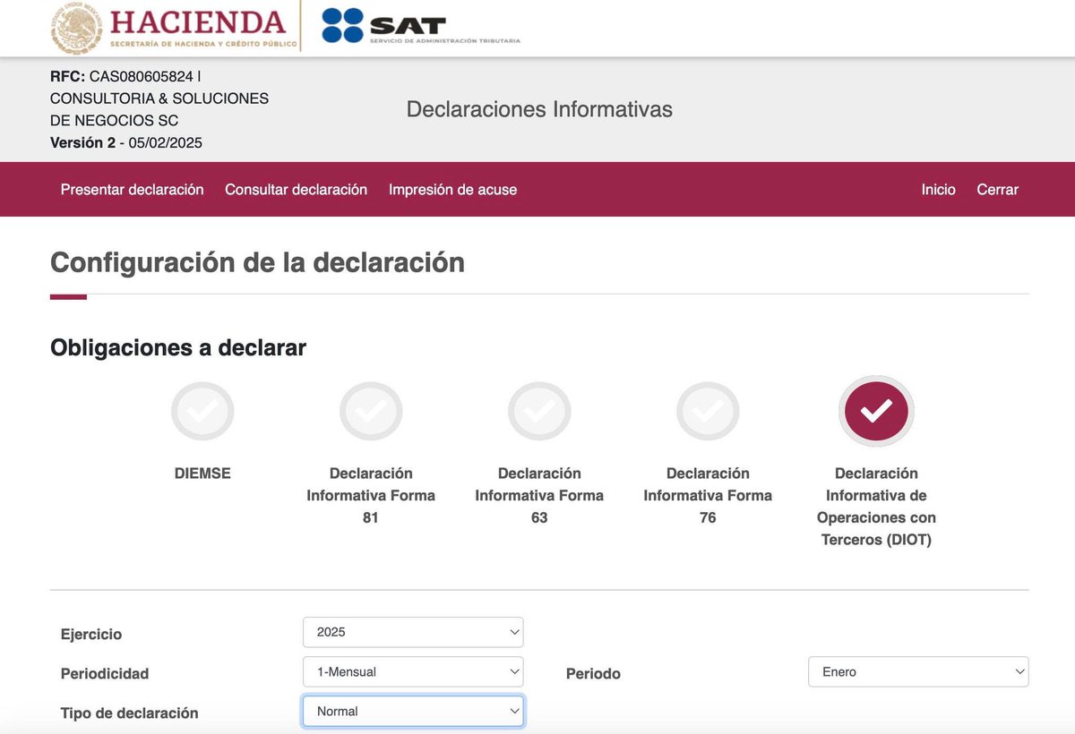 CSNSCmx's tweet photo. #QueNoSeTePase
🛅 𝗡𝘂𝗲𝘃𝗼 𝗣𝗼𝗿𝘁𝗮𝗹 𝗽𝗮𝗿𝗮 𝗽𝗿𝗲𝘀𝗲𝗻𝘁𝗮𝗿 𝗹𝗮 𝗗𝗲𝗰𝗹𝗮𝗿𝗮𝗰𝗶𝗼́𝗻 𝗜𝗻𝗳𝗼𝗿𝗺𝗮𝘁𝗶𝘃𝗮 𝗱𝗲 𝗢𝗽𝗲𝗿𝗮𝗰𝗶𝗼𝗻𝗲𝘀 𝗰𝗼𝗻 𝗧𝗲𝗿𝗰𝗲𝗿𝗼𝘀 (𝗗𝗜𝗢𝗧)
➡️ 🔗 https://t.co/Kva6OMvwUM
#CSNSCmx #DIOT #SAT https://t.co/TwAODLK7ow