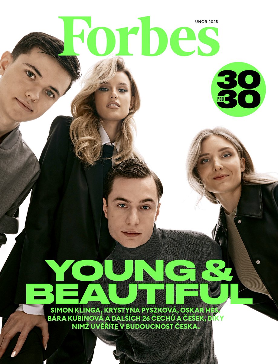 🚀 Co dělá třicítka mladých lidí, díky kterým uvěříte v budoucnost Česka? A mnoho dalšího se dočtete právě TEĎ v únorovém vydání Forbes! predplatne.forbes.cz/products/shop/…