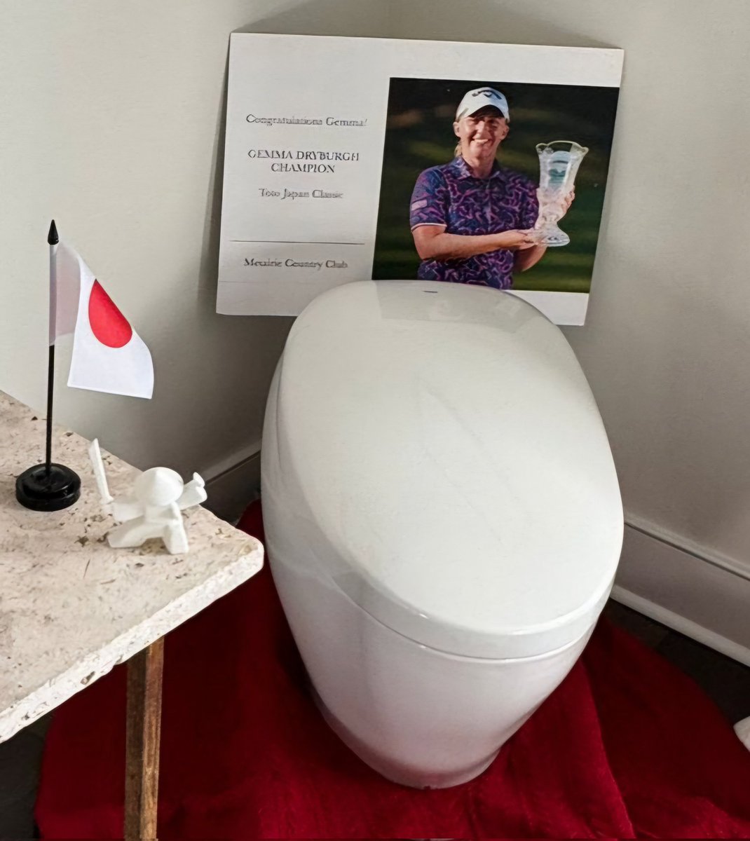 Martin Dempster (@dempstermartin) on Twitter photo ICYMI
"It's here...and, oh yes, it's been worth the wait!"
Scottish golfer feeling flushed as her 'all singing, all dancing toilet' finally arrives
<a href="/ScotsmanSport/">Scotsman Sport</a>
<a href="/gemmadryburgh/">Gemma Dryburgh</a>
<a href="/LPGA/">LPGA</a>
scotsman.com/sport/other-spโฆ ICYMI
"It's here...and, oh yes, it's been worth the wait!"
Scottish golfer feeling flushed as her 'all singing, all dancing toilet' finally arrives
<a href="/ScotsmanSport/">Scotsman Sport</a>
<a href="/gemmadryburgh/">Gemma Dryburgh</a>
<a href="/LPGA/">LPGA</a>
scotsman.com/sport/other-spโฆ
