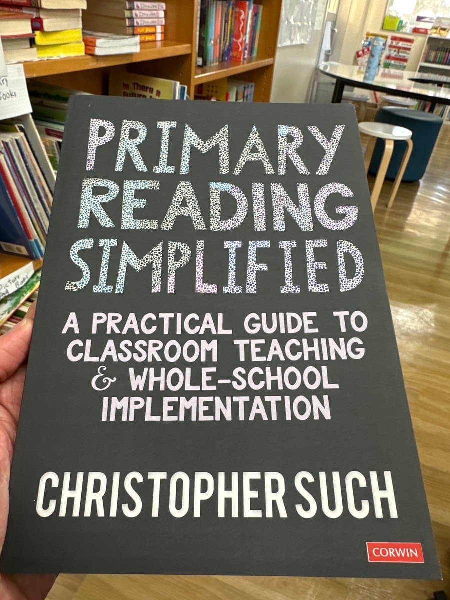 Nobody writes about reading like Chris Such does - his second book gives you everything you want to know about elementary reading instruction. Ordered in Japan and it arrived the next day. For non-Brits, you can still make it work for your context! 😀<a href="/Suchmo83/">Christopher Such</a>