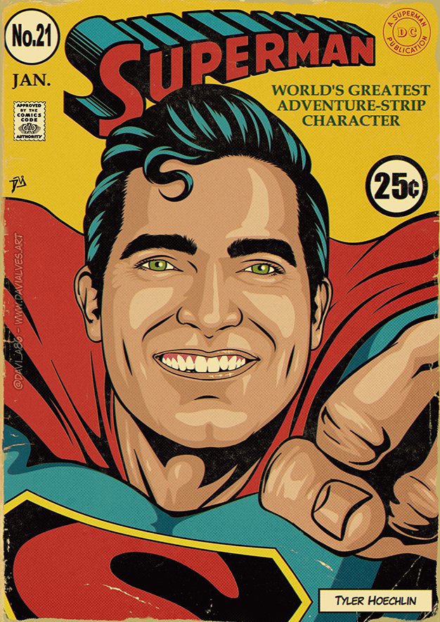 Superman 🦸‍♂️
Portrayed by Tyler Hoechlin
DC Retro Comics Cover Fanart 
#Superman  #SupermanAndLois 

Credit- <a href="/davi_a86/">Davi Alves</a>