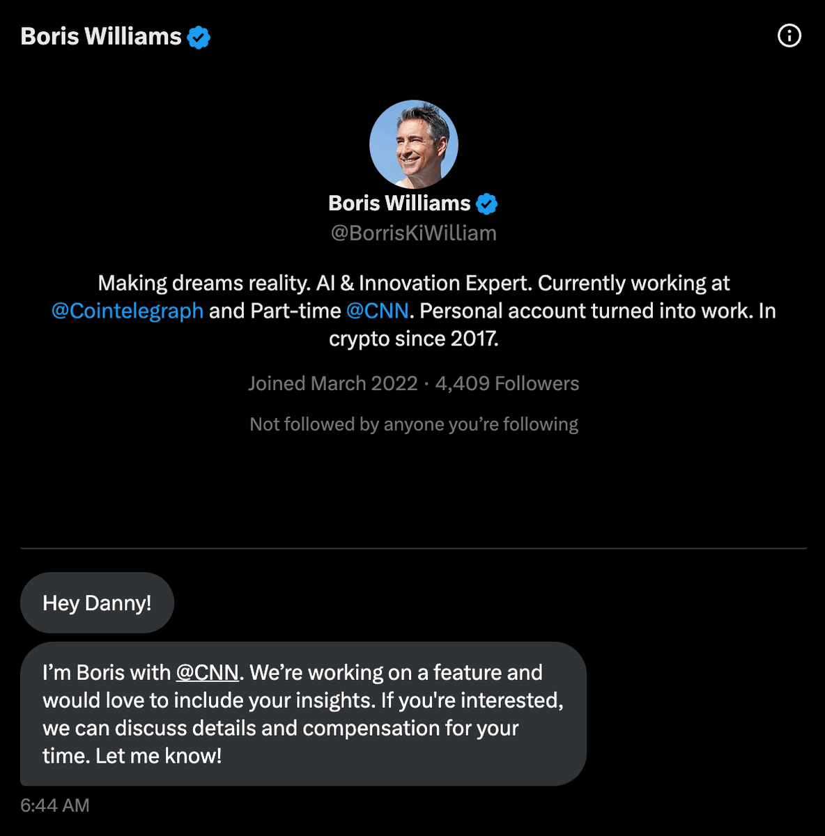 I almost got phished 🤯

Look at this super sophisticated attempt, holysh*t.