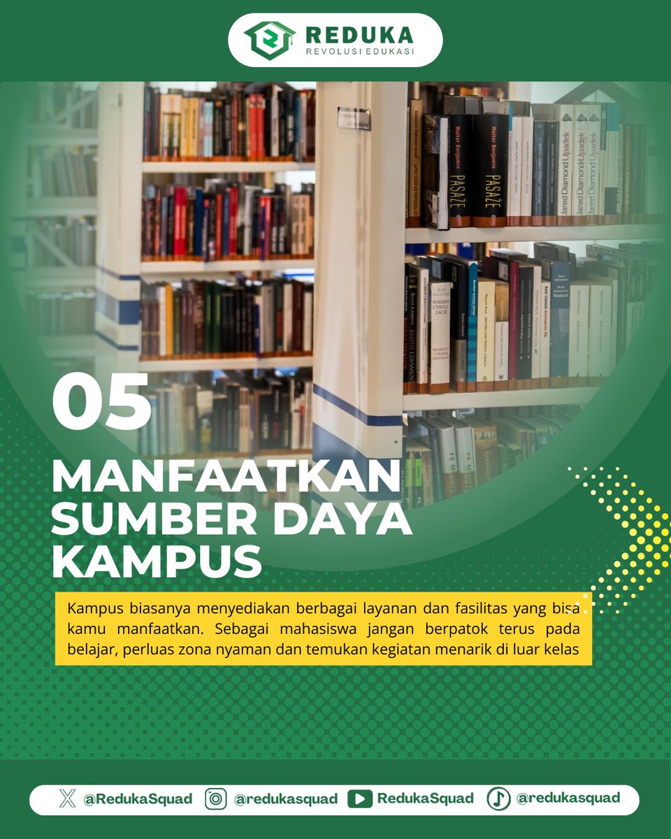 RedukaSquad's tweet photo. #REDUKA #RevolusiEdukasi #SemesterGenap #KehidupanKuliah #Kuliah #Perkuliahan https://t.co/jIyLLGQqE5