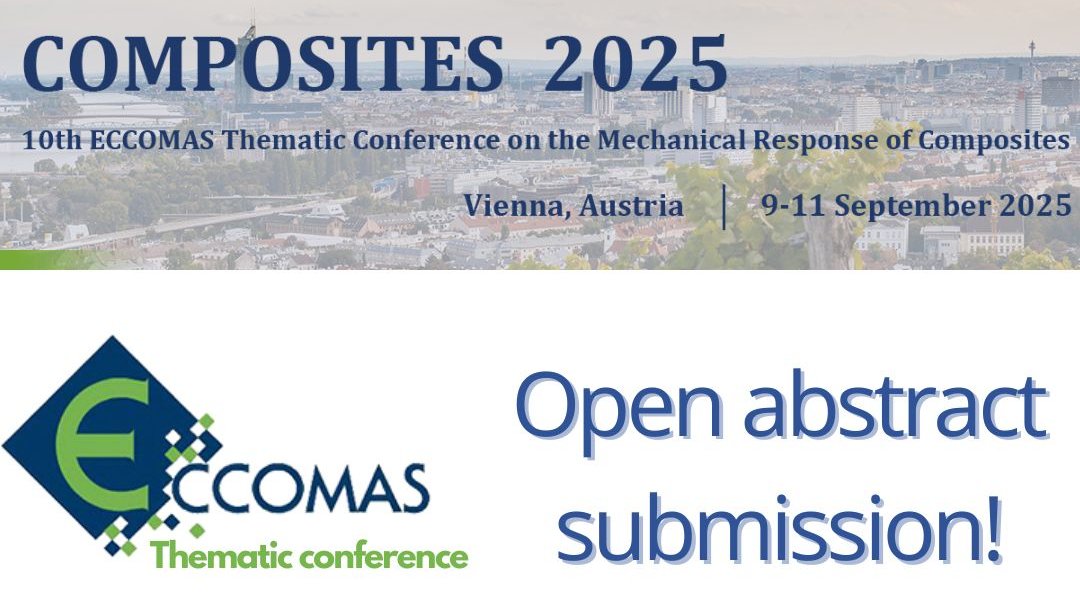 ECCOMAS Community (@eccomasofficial) on Twitter photo ๐ฅAre you passionate about the mechanics of composites๐งฑ๐งฉ and looking to share your research with experts in the field?
โถ๏ธJoin the #COMPOSITES2025 in Vienna๐ฐ,๐ฆ๐น!
๐
9-11 Sept
โ๏ธ Submit your abstract by Feb 9: composites2025.cimne.com/call_for_abstrโฆ
#ECCOMAS #ComputationalScience ๐ฅAre you passionate about the mechanics of composites๐งฑ๐งฉ and looking to share your research with experts in the field?
โถ๏ธJoin the #COMPOSITES2025 in Vienna๐ฐ,๐ฆ๐น!
๐
9-11 Sept
โ๏ธ Submit your abstract by Feb 9: composites2025.cimne.com/call_for_abstrโฆ
#ECCOMAS #ComputationalScience