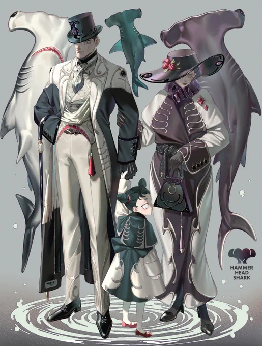 #刺さる人に届け一次創作祭り 海洋生物の擬人化 