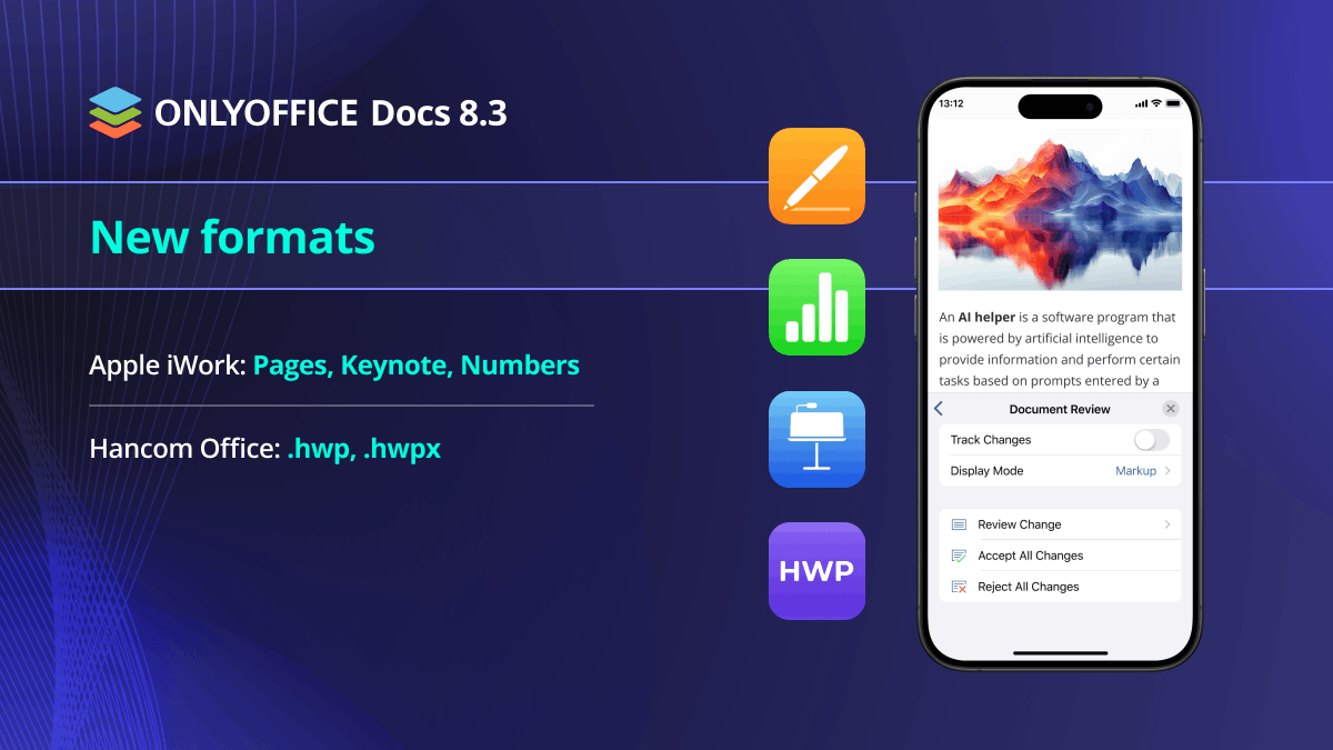 The ONLYOFFICE tweet media