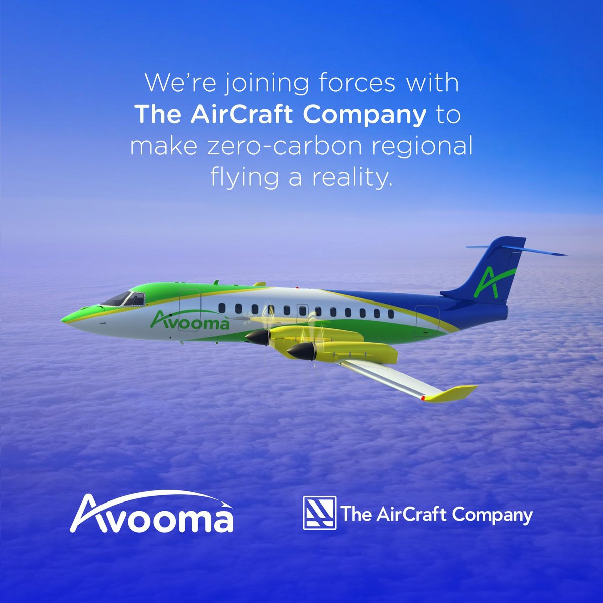 We're incredibly excited to announce that Avooma Airlines is joining forces with The AirCraft Company to make zero-carbon regional connectivity a reality.

To read more, visit buff.ly/4hJAdrb