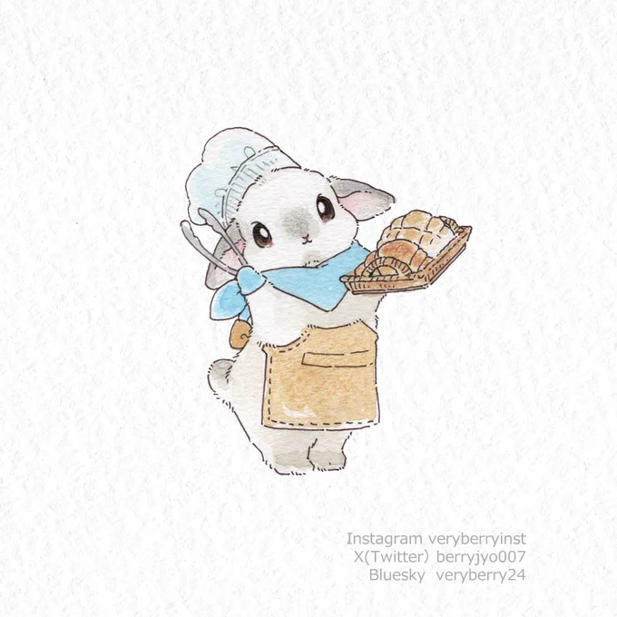 うさぎのパン屋さん〜毎日投稿1835日目〜ふっくらぽかぽか焼きたていかがですか〜 