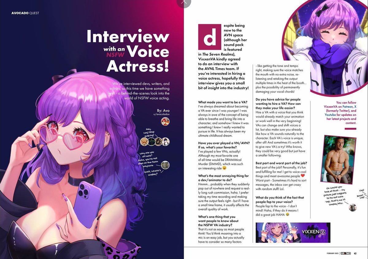 JonhNovels's tweet photo. AVNL Times Vol.3 Issue #01
Our latest issue is packed with game dev insights, exclusive creator interviews, and expert cinematography tips to level up your skills!
#AVNLTimes #GameDev #IndieGames #VisualNovel #GamingCommunity #Cinematography #LightingTechniques #GameDesign https://t.co/VAoj3DFhLr