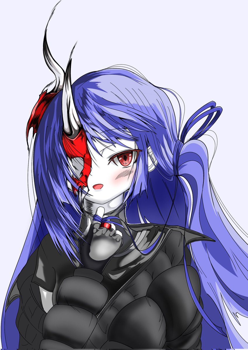 33kito4's tweet image. #創作
#OC
【創作メモ】
人を喰らう異形の化け物を狩る四本角の紅い鬼。
契約者【泉貴 茜】はある約束のために戦い続ける。
