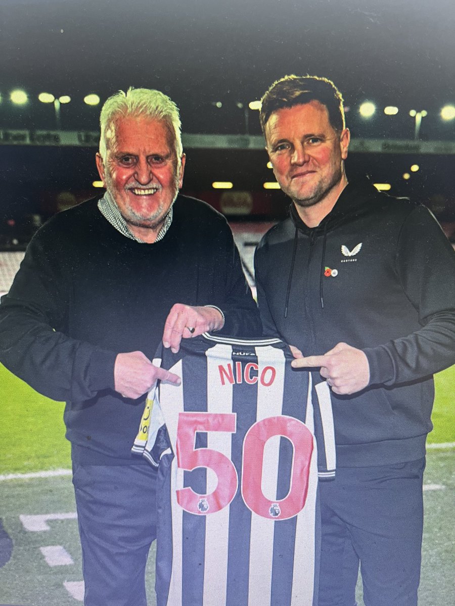 Huge congratulations to my mate Eddie Howe for leading Newcastle to Wembley again in the Carabao Cup Final on my birthday, March 16! #NUFC