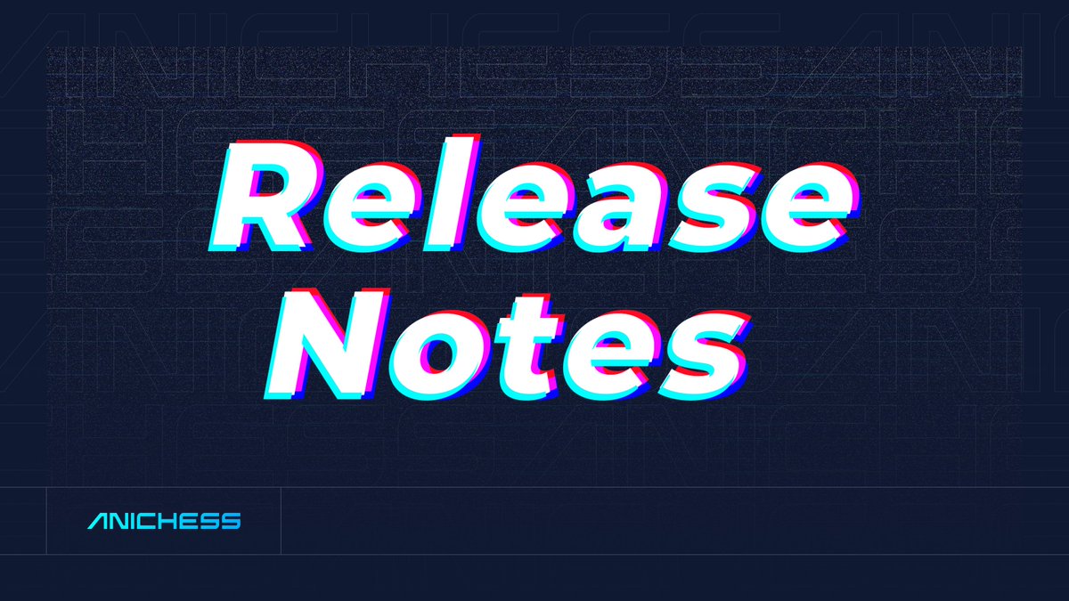 ✨ Anichess 2.2 is live! What’s new?

🔹 Lobby Upgrade – Click the Anichess logo to go straight to Anichess.com.
🔹 Match IDs – Now visible on the Battle Screen for easy tracking.
🔹 Mana Wheel – Faster, smoother, more responsive.
🔹 Battle Timer – Tweaked colors for