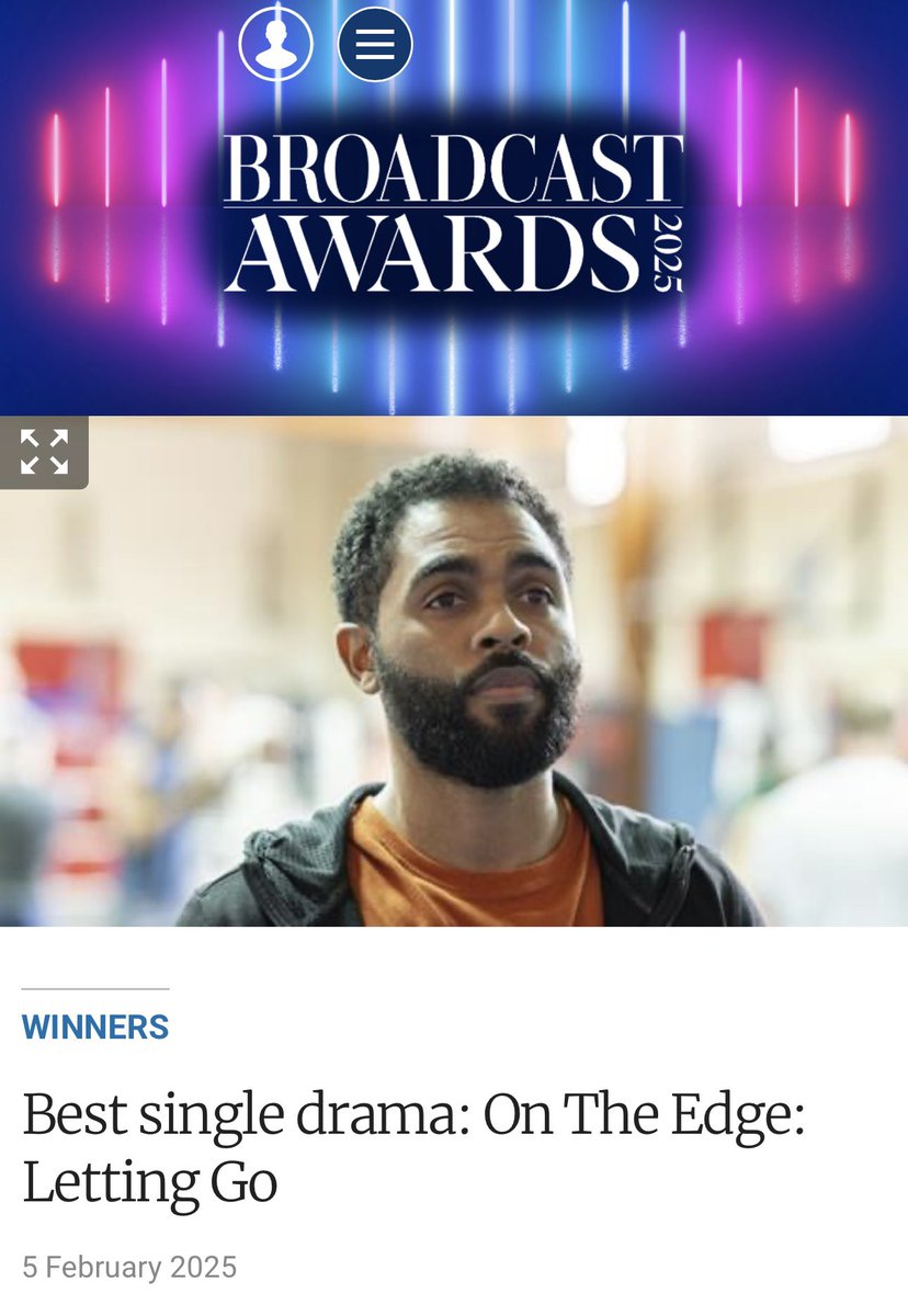 Nick_Barron's tweet image. Beyond thrilled that Beru Tessema won last night @BroadcastAwards - Best Single Drama for Letting Go πππ»π
@UnitedAgents #writing #TV #film