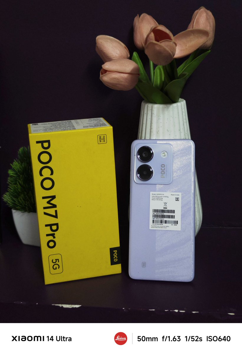 ImtiyaxRk's tweet photo. POCO family keeps growing! 📱✨
Added one more #POCOM7Pro 5G to my collection, but this time, it’s for my sister! 💛 Can’t wait to see her enjoy the power-packed performance. #MadeOfMAD 
@IndiaPOCO @Himanshu_POCO @Pathtoremember @digvj @AnujSidharth @Iamnil7 @MediaTekIndia https://t.co/mFMYDeghXg