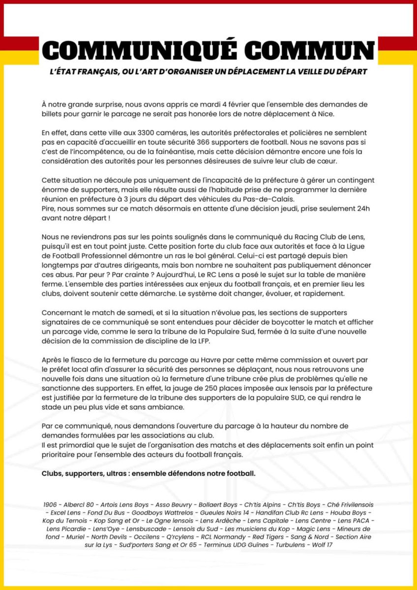 BollaertBoys94's tweet image. Liberté de supporter !!!🟡🔴