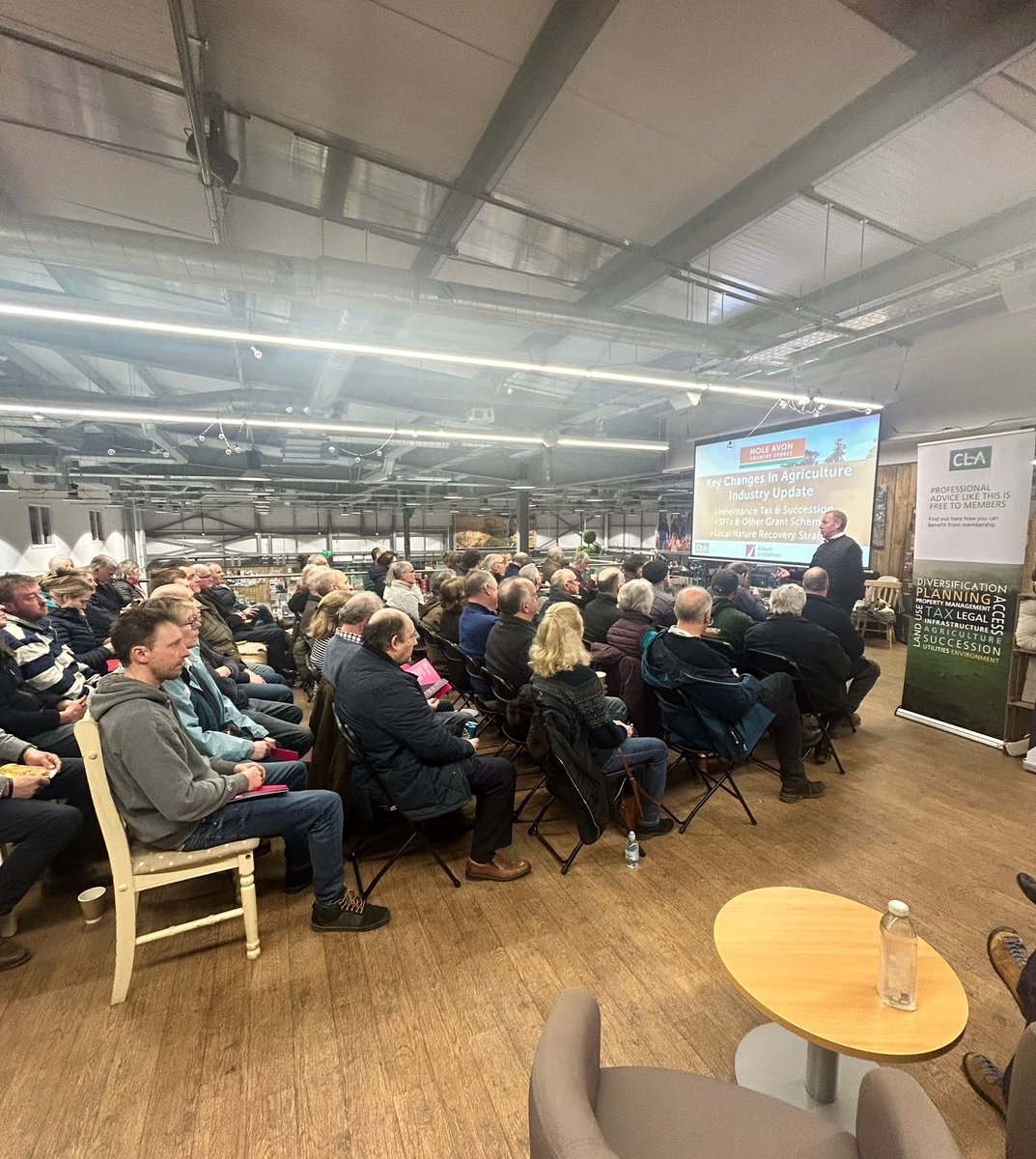 It was a busy day for our south west team yesterday with a visit to <a href="/kimbaileyracing/">Kim Bailey & Mat Nicholls Racing</a> in the morning followed by Mole Avon’s Agricultural Industry Update in the evening to discuss succession, IHT &amp; nature recovery schemes.