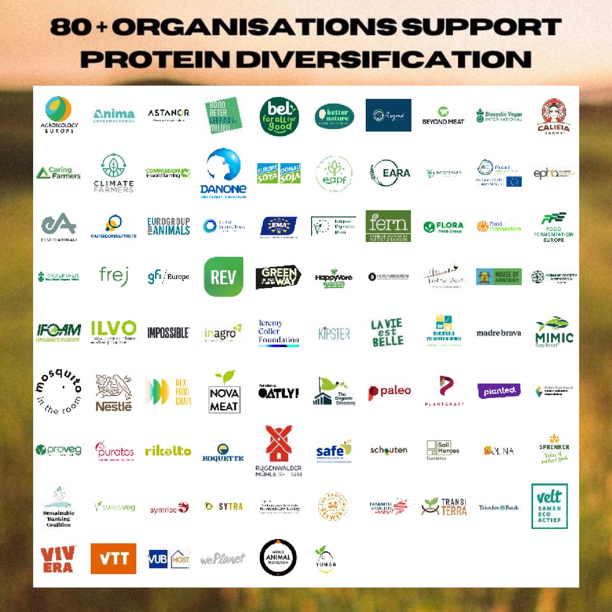 EAPF is proud to have signed this new position paper calling for the inclusion of sustainable #protein diversification in the European Commission's Food &amp; #Agriculture Vision. 

🌍 Read it here: lnkd.in/duxQRCmz