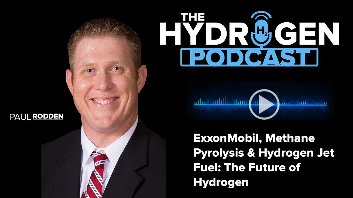 THP Episode: 389 - ExxonMobil, Methane Pyrolysis &amp; Hydrogen Jet Fuel: The Future of Hydrogen   
Watch on YouTube: buff.ly/3Cu0OcW   
Listen to the Podcast: buff.ly/412YHWQ  
#hydrogen #energy #emissions #lowcarbon #sustainability #energytransition