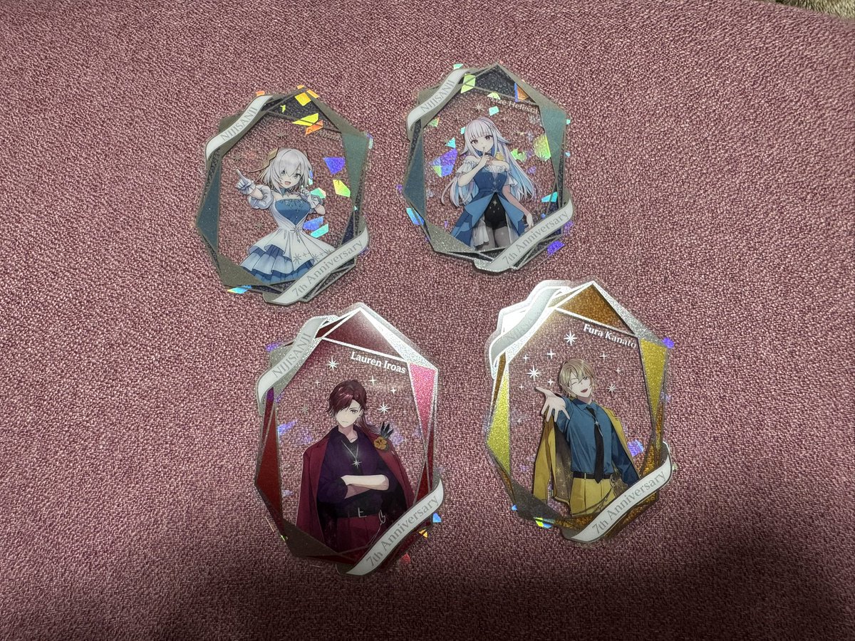 otk_ntk's tweet photo. 【交換】にじさんじ 7周年 OS特典

【譲】画像
【求】🎲

2/22にじフェスor郵送or都内手渡し

検索からでもお気軽にお声がけいただけますと幸いです! https://t.co/kaq1eA3IQA