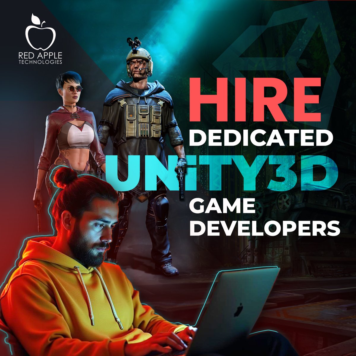 RedAppleTech's tweet image. #hireUnityGameDevelopers - Bring Expertise and Innovation.
Unity 3D game development has numerous complexities. Our Unity developers can turn your vision into successful games.
Looking for dedicated Unity game development team?
Click-bit.ly/3EsXSh8
#hireus #RedAppleTech