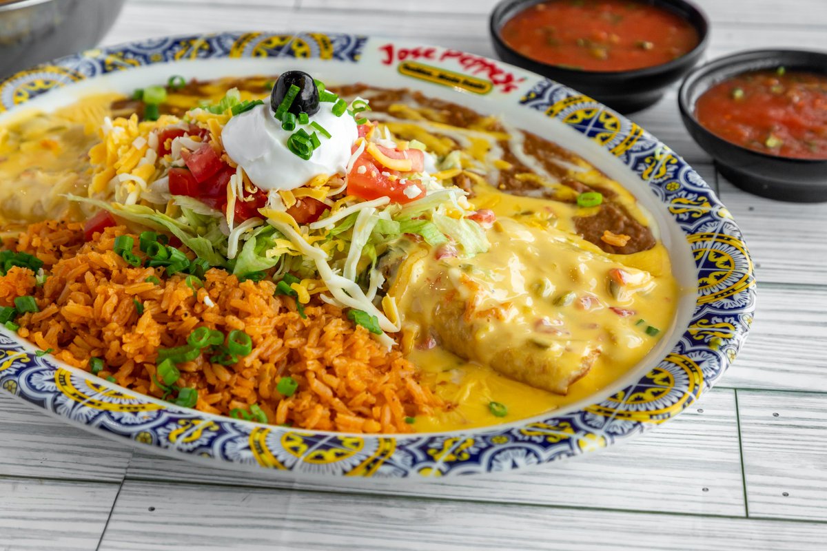 Today is Specialty Burrito Day. Choose any Specialty Burrito for a Special Price. Lunch $7.99 Dinner $9.99