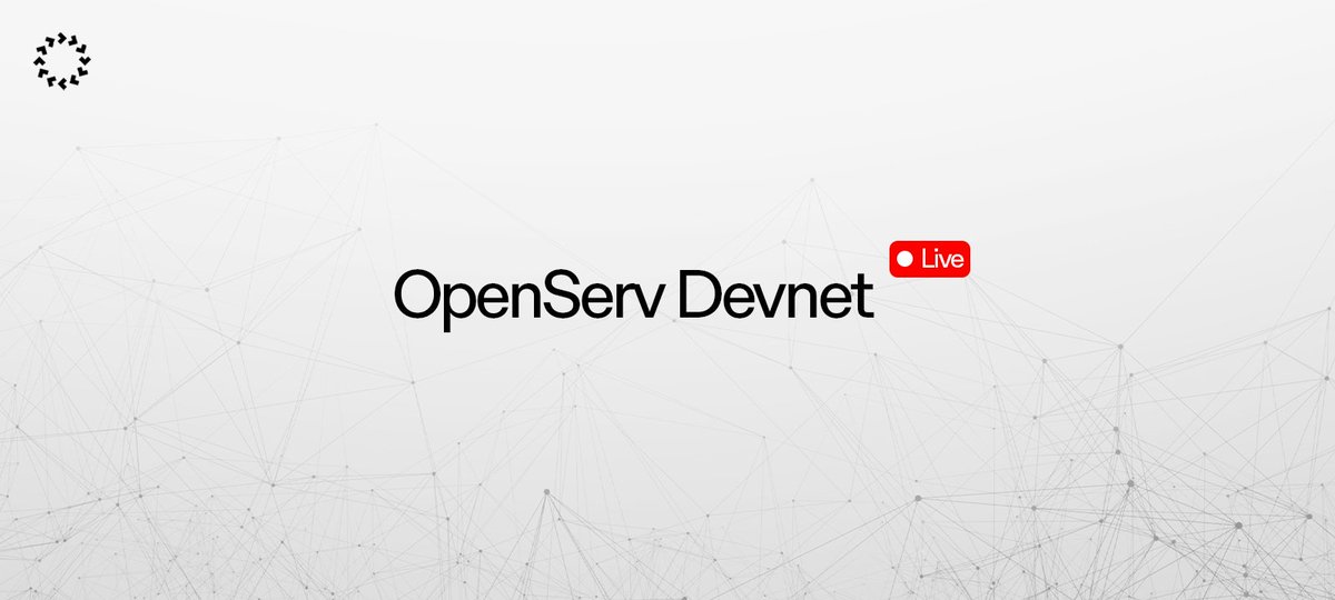 openservai's tweet photo. DevNet Update! We’re making it more dynamic & rewarding with weekly cohorts & challenges!

Build, level up, and collaborate, all with better support & fresh opportunities every week.

Here’s how it works 👇

 👀 New challenge every Friday
💬 AMA with our Engineers
⚒️ One week to submit your agent
📈 Progress through 4 challenge levels!

Level 1⃣ Build a simple agent with our SDK or API, making use of open source models
Level 2⃣ Build an agent and include at least one external integration/API
Level 3⃣ Create at least 2 agents with differing capabilities that combine to form a team
Level 4⃣ Form a team of agents that make use of webhooks to remotely trigger the workflow

Let’s build together!