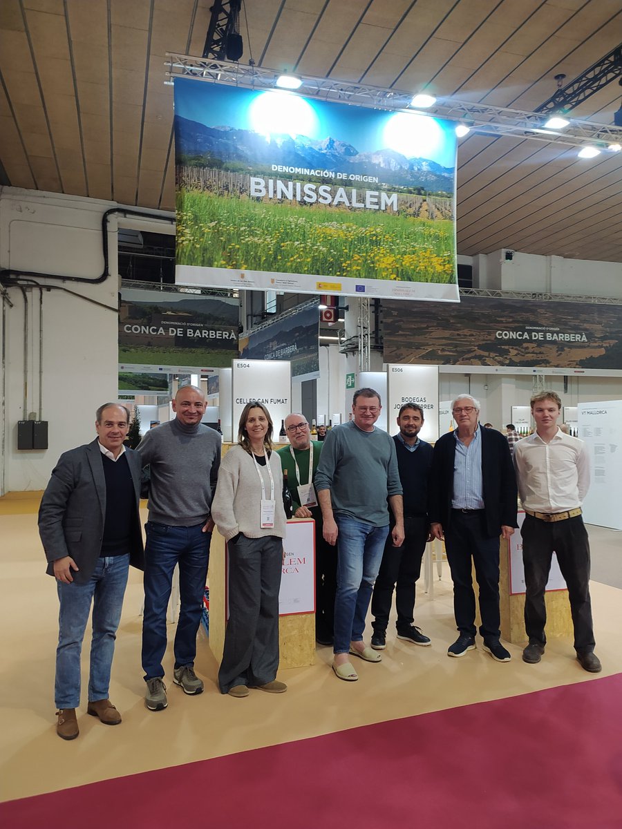 BinissalemDO's tweet image. Balance positivo de nuestra participación en Barcelona Wine Week #BWW2025
Gran afluencia de profesionales nacionales e internacionales!