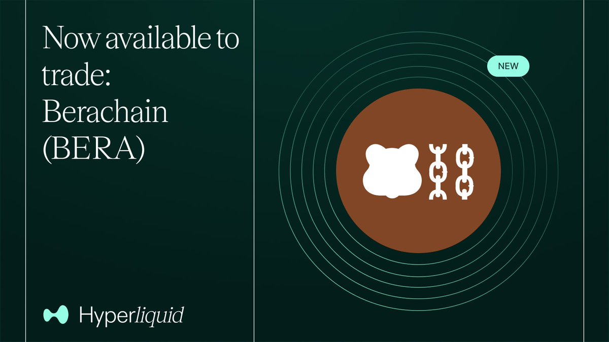 Hyperliquid上线BERA永续合约，支持最高5倍杠杆交易据Hyperliquid官方公告，应社区请求，现已支持Berachain（$BERA）  永续合约交易，提供最高5倍杠杆，用户可进行做多或做空操作。 官方强调，上线不代表对项目的认可，并提醒用户谨慎交易，充分了解风险，不要投资自己不 ...