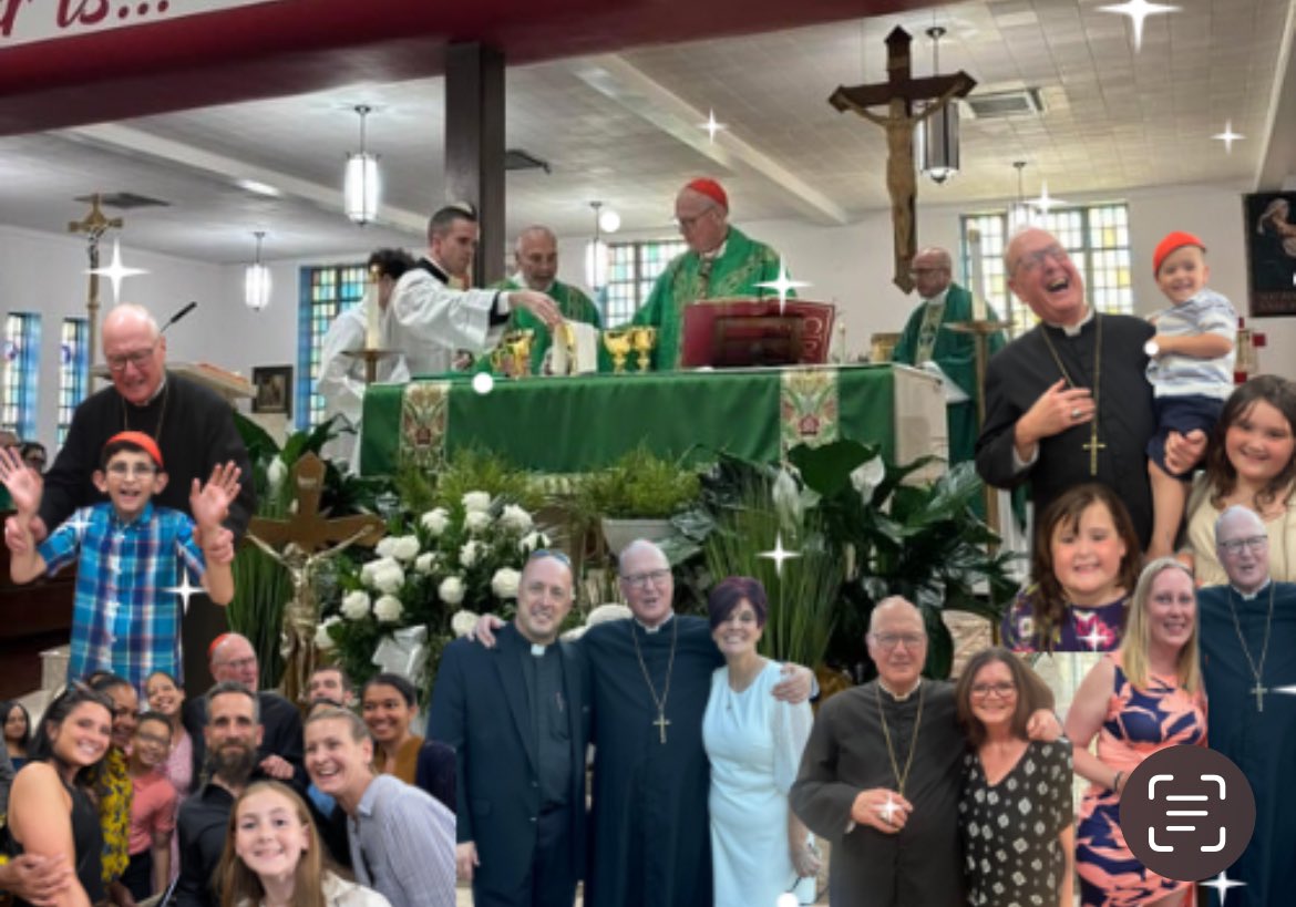 St. Eugene School (@sesyonkers) on Twitter photo Happy 75th Birthday, His Eminence, Timothy Cardinal Dolan!
Wishing a happy and blessed birthday to His Eminence, Timothy Cardinal Dolan. <a href="/CWCatholicSchls/">CW Catholic Schools</a> <a href="/DrNoelleBeale/">Noelle Beale, PhD</a> <a href="/ArchNY_Schools/">NY Catholic Schools</a> <a href="/ArchNY_Supt/">Sr. Mary Grace Walsh, ASCJ, Ph.D.</a> Happy 75th Birthday, His Eminence, Timothy Cardinal Dolan!
Wishing a happy and blessed birthday to His Eminence, Timothy Cardinal Dolan. <a href="/CWCatholicSchls/">CW Catholic Schools</a> <a href="/DrNoelleBeale/">Noelle Beale, PhD</a> <a href="/ArchNY_Schools/">NY Catholic Schools</a> <a href="/ArchNY_Supt/">Sr. Mary Grace Walsh, ASCJ, Ph.D.</a>