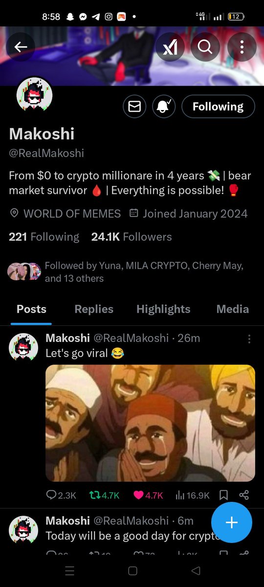 oxPurita's tweet photo. @crypto_inez @RealMakoshi Done https://t.co/L0qJQtgBlH