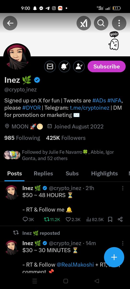 oxPurita's tweet photo. @crypto_inez Done https://t.co/8mgtkJjk30