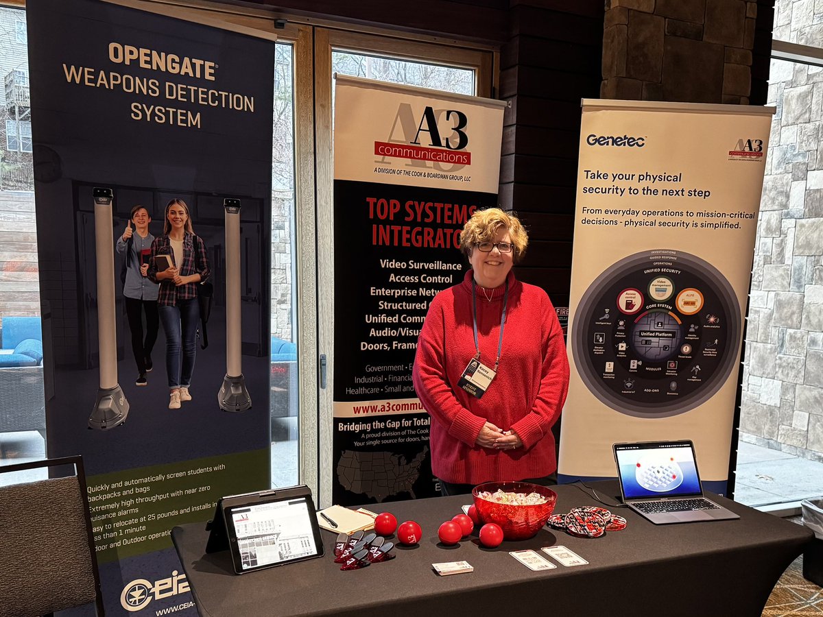 Kacey Sensenich (@kmsensenich) on Twitter photo Good morning NC Charter School Advocacy Summit. Stop by A3 Communications booth and learn more about our #schoolsafety #cybersecurity #classroom and #network solutions. <a href="/A3Networking/">A3 Communications</a> <a href="/cookandboardman/">The Cook & Boardman Group</a> Good morning NC Charter School Advocacy Summit. Stop by A3 Communications booth and learn more about our #schoolsafety #cybersecurity #classroom and #network solutions. <a href="/A3Networking/">A3 Communications</a> <a href="/cookandboardman/">The Cook & Boardman Group</a>