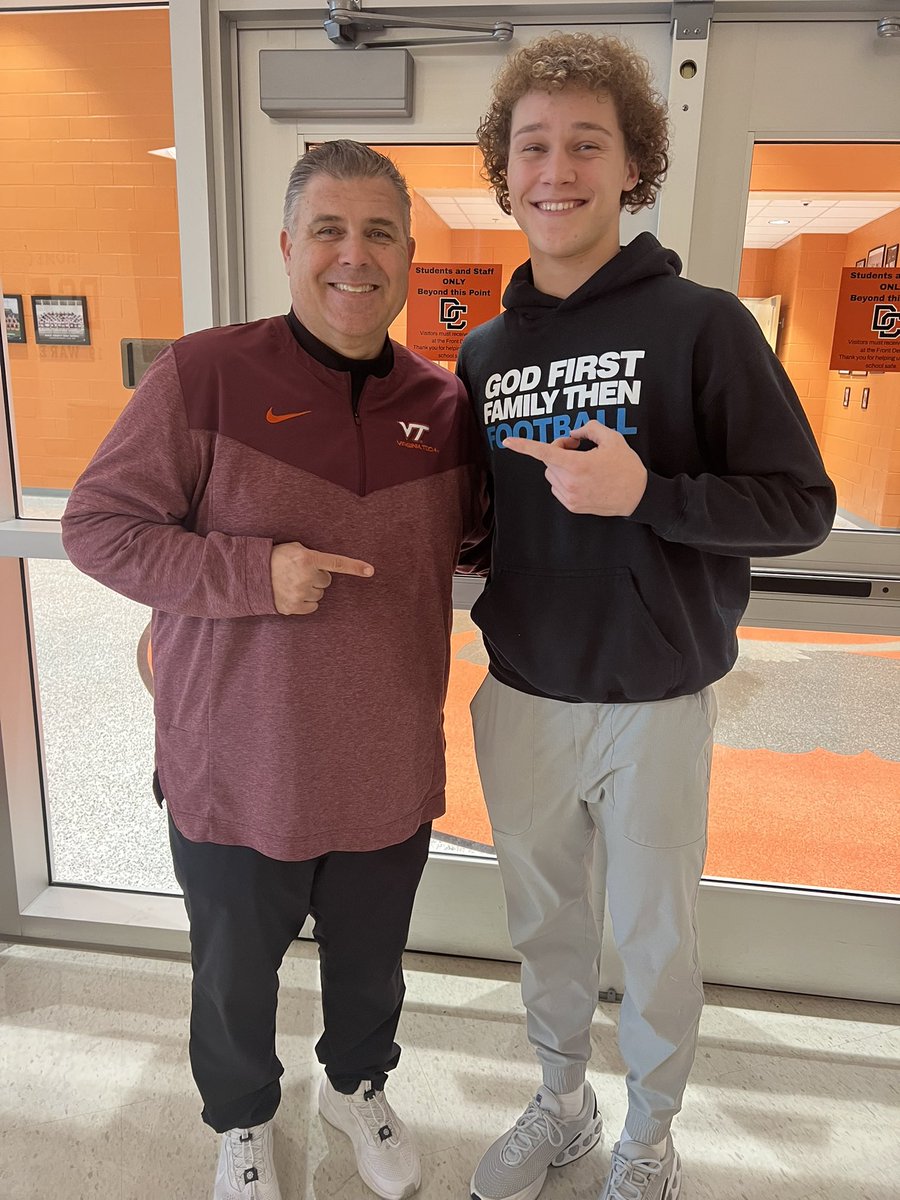 Ethan Driver (@ethandriver07) on Twitter photo Thanks <a href="/coachstuholt/">Stu Holt</a> for visiting. It was great catching up! <a href="/HokiesFB/">Virginia Tech Football</a> <a href="/Coach_Mines/">Fontel Mines</a> <a href="/kolby_crawford/">Kolby Crawford</a> Thanks <a href="/coachstuholt/">Stu Holt</a> for visiting. It was great catching up! <a href="/HokiesFB/">Virginia Tech Football</a> <a href="/Coach_Mines/">Fontel Mines</a> <a href="/kolby_crawford/">Kolby Crawford</a>