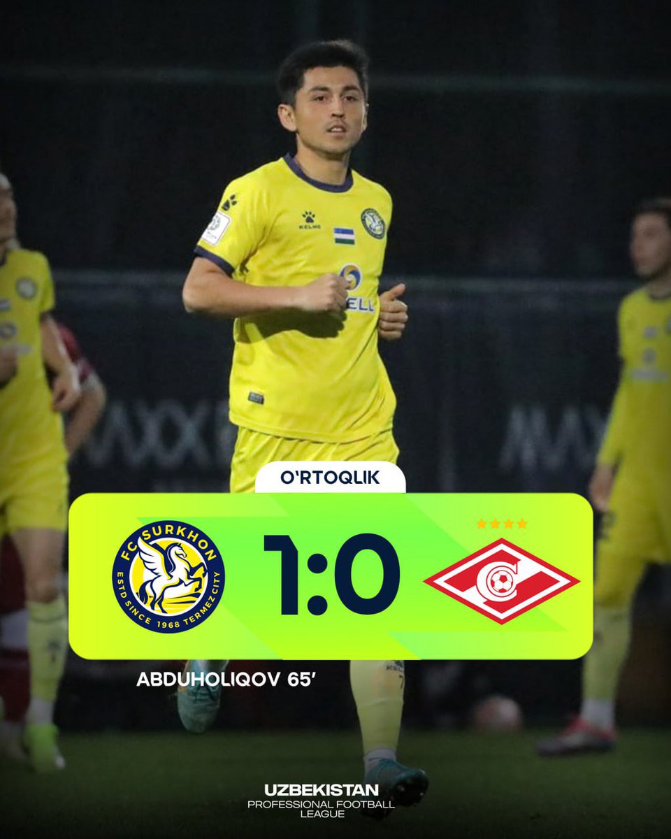 pfl_uz's tweet photo. 🟡 @pfc_surkhon won over @fcsm_official B team in a friendly match https://t.co/LB74oLFSW1
